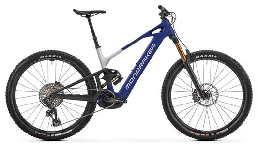 VTT Électrique Tout-Suspendu Mondraker Crafty Carbon RR 12V 800 Wh Bosch 120 Nm 29'' Bleu 2026