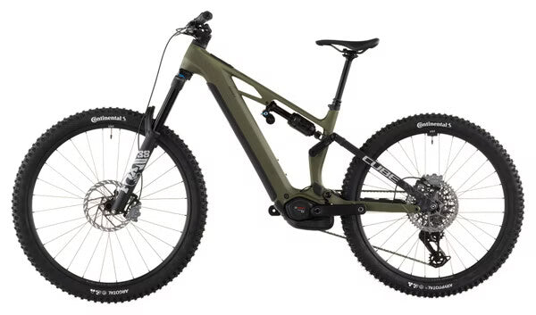 VTT Électrique Tout-Suspendu Cube Stereo Hybrid One77 HPC TM 800 12V 800 Wh Bosch 120 Nm 29''/27.5'' Vert Reed Matrix 2026