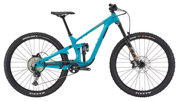 VTT Tout-Suspendu Kona Process 153 CR Shimano 12V 29'' Turquoise Viridian