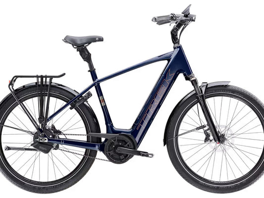 Vélo électrique trekking – Bosch Performance Line 75 Nm – Transmission Enviolo – Courroie Gates CDX