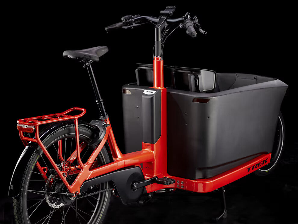 Vélo cargo électrique Bosch – 750 Wh – Performance Line Cargo 85 Nm – Transmission Enviolo – Courroie Gates CDX
