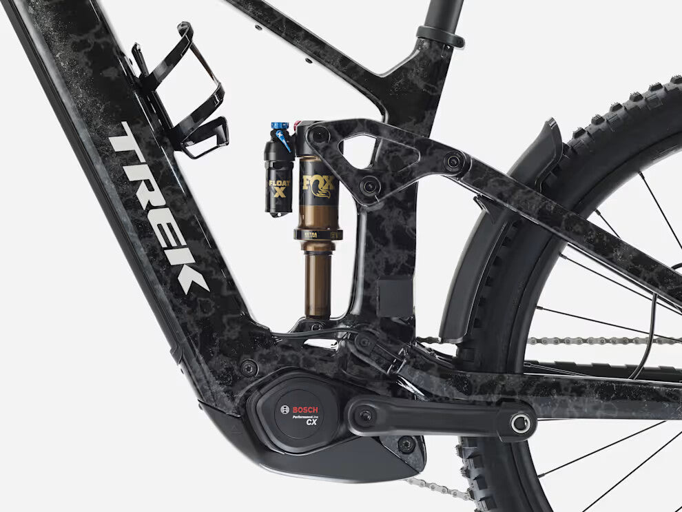 VTT électrique tout suspendu carbone – Bosch 800 Wh – Shimano XT Di2 12 vitesses – FOX Factory