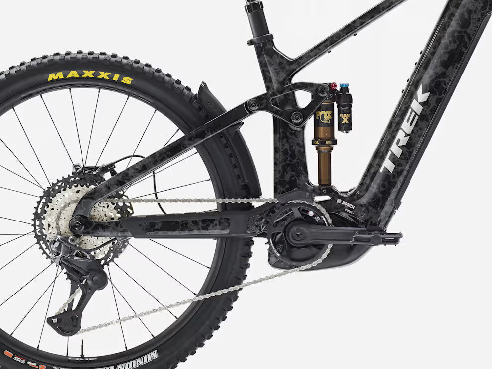 VTT électrique tout suspendu carbone – Bosch 800 Wh – Shimano XT Di2 12 vitesses – FOX Factory